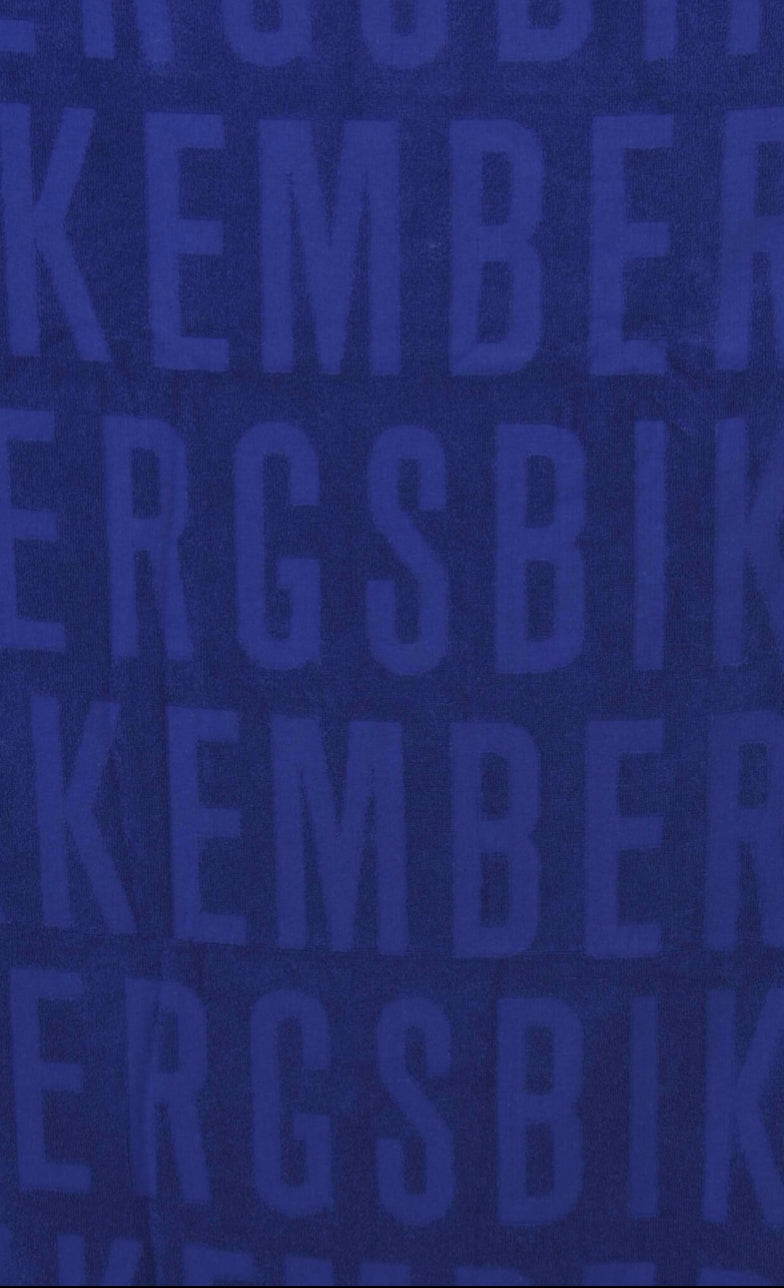 Telo mare bikkembergs blu