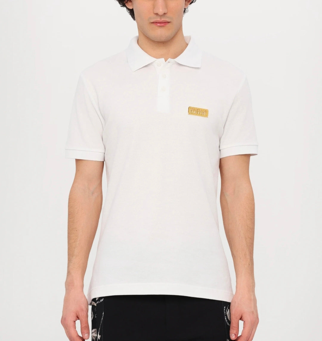 Polo versace couture bianca