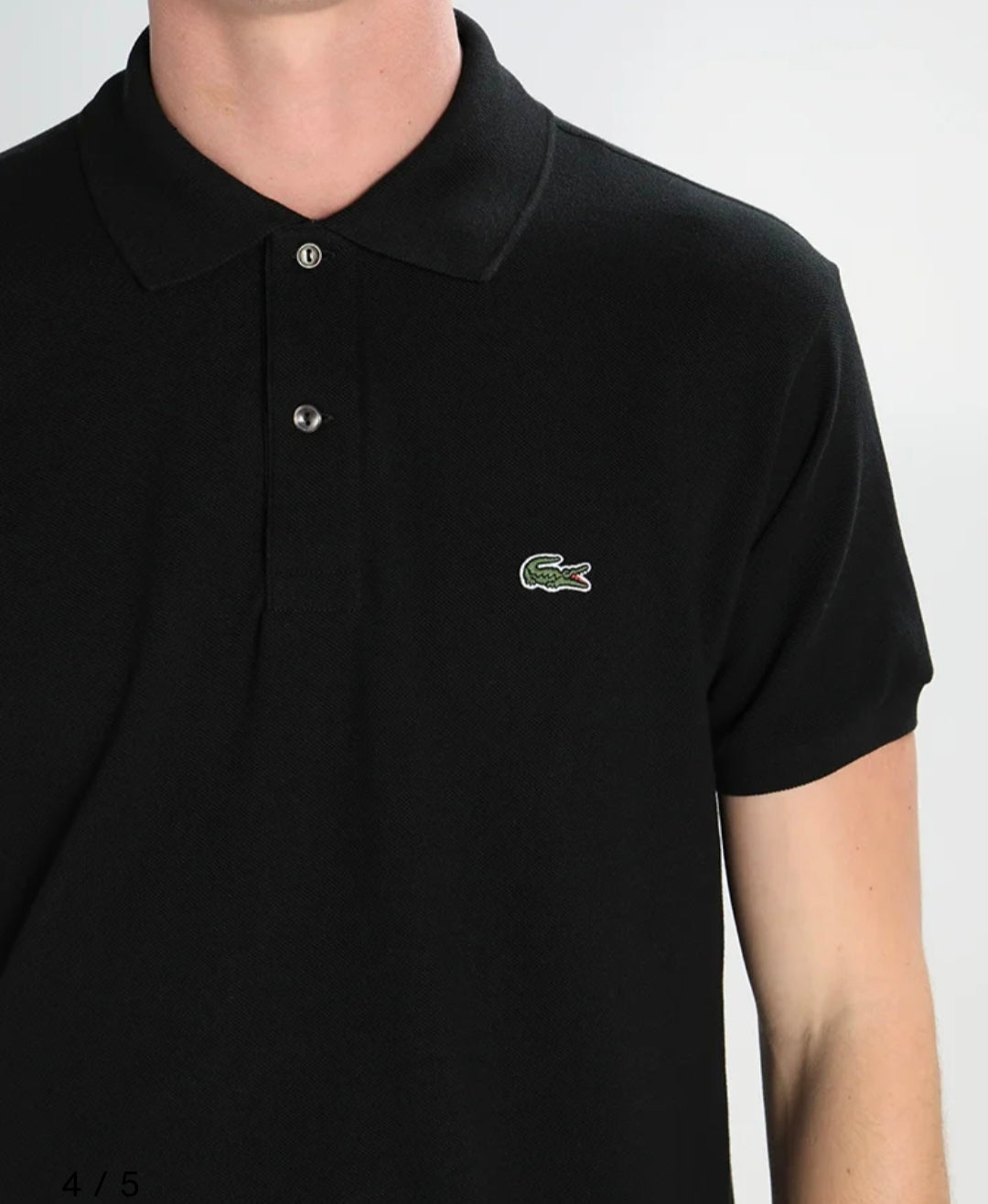 Polo lacoste nera
