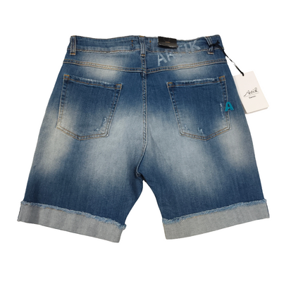 Shorts di jeans artik denim