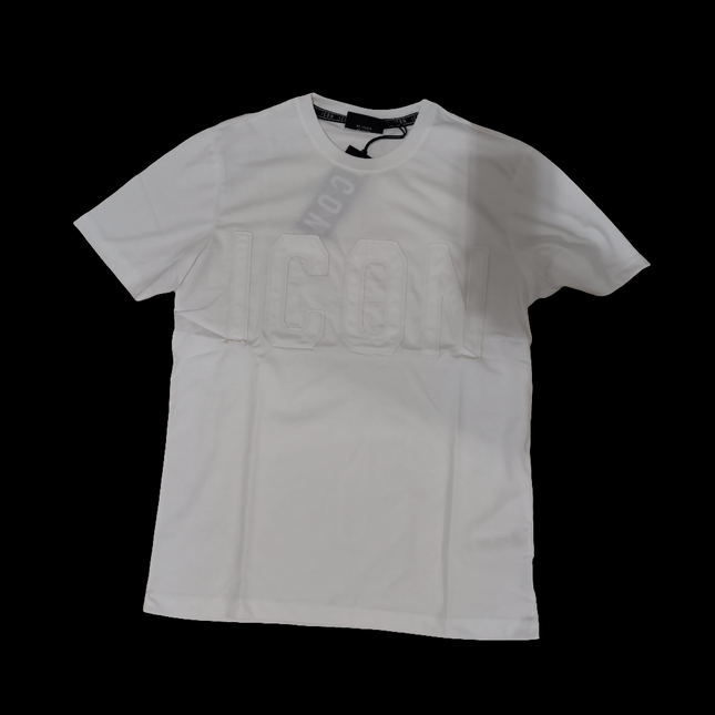 Shirt icon con logo a rilievo