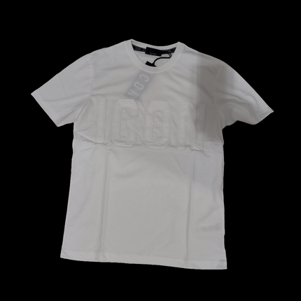 Shirt icon con logo a rilievo