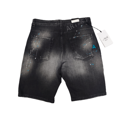 Shorts di jeans artik denim