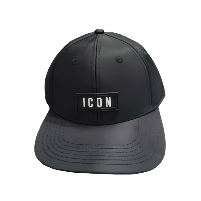 Berretto in tessuto tecnico nero