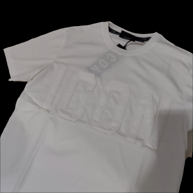 Shirt icon con logo a rilievo