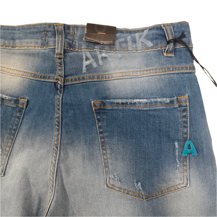 Shorts di jeans artik denim