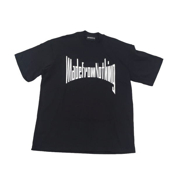 T-shirt M. F. N nera fit over size