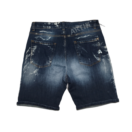 Shorts di jeans artik denim