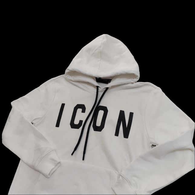 Felpa icon bianca