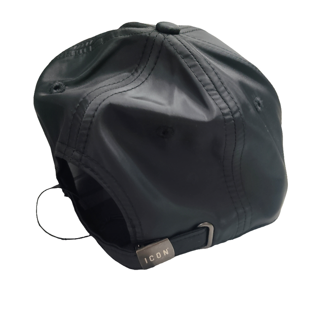 Berretto in tessuto tecnico nero