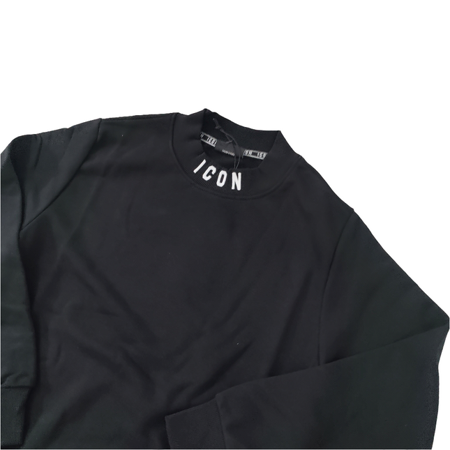 ICUF2W6F053-Felpa -legera  icon  nera