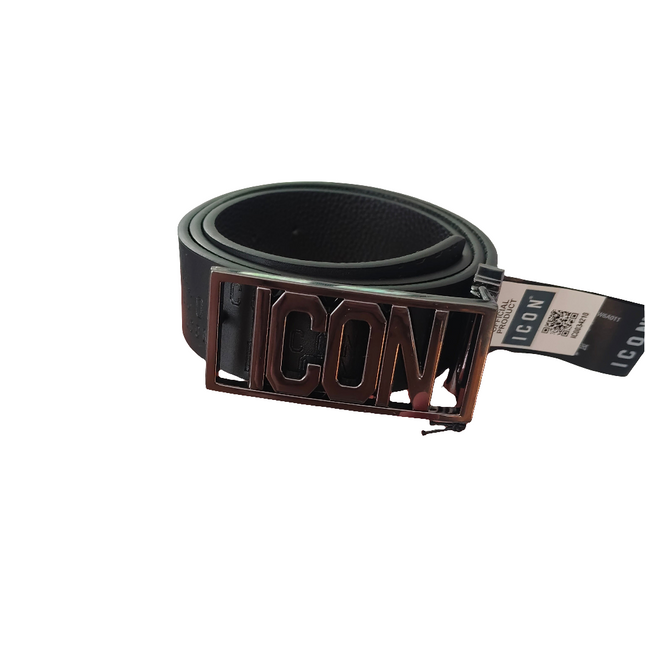 Cintura icon nera reversibile