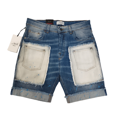 Shorts di jeans artik denim
