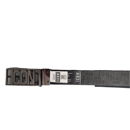 Cintura icon nera reversibile