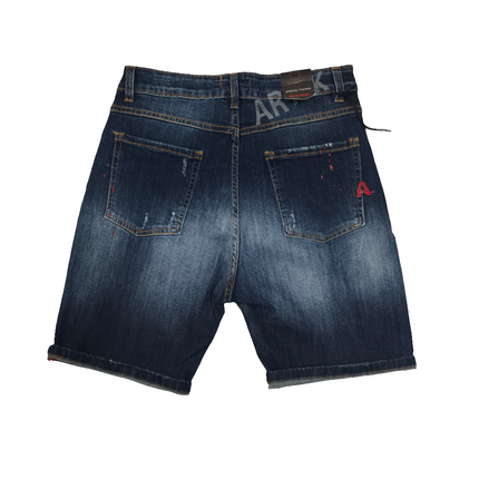 Shorts di jeans artik denim