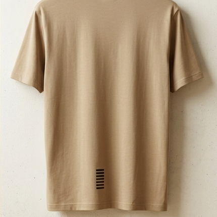 T-shirt aramani bianca/ beige
