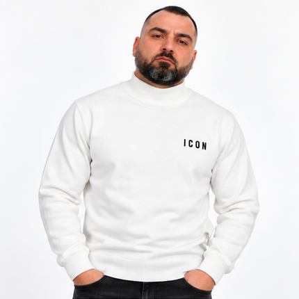 Maglioncino Uomo ICON Collo Alto nero/marrone/bourdeux/bianco
