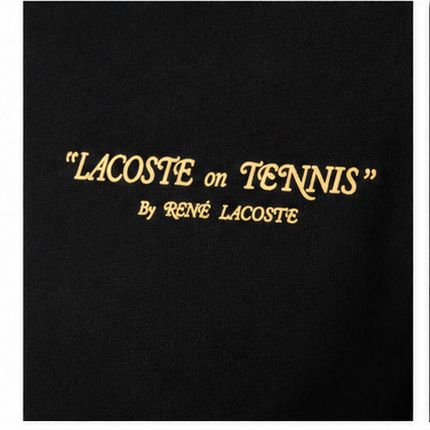 T-shirt lacoste nera