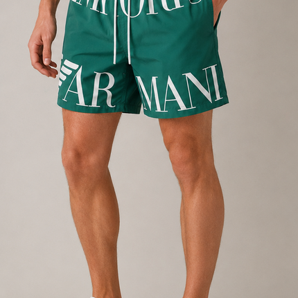Costume da bagno armani verde