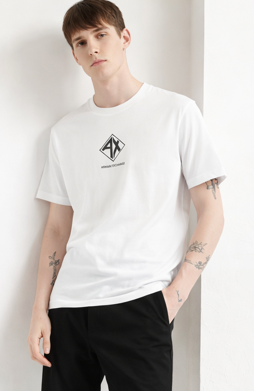 T-shirt armani Exchange bianco