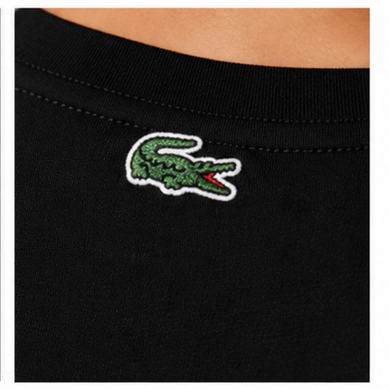 T-shirt lacoste nera
