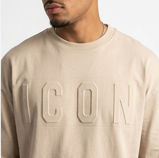 T-shirt Icon fit over size (vestibilità piu grande)