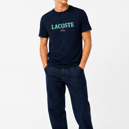 T-shirt lacoste blu navy