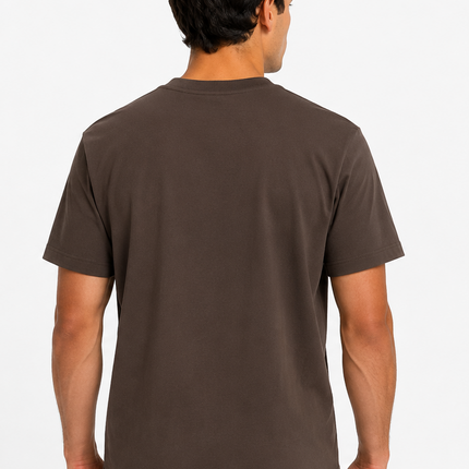 T-Shirt MADE FROM NOTHING® – Bianco, Marrone e Nero