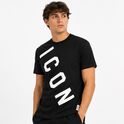 T-shirt icon logo diagonale