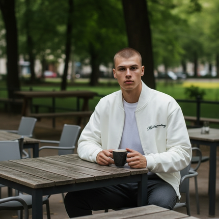 Giacca M. F. N bianca