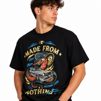 T-shirt Made From Nothing – Mustang 🐍🏎️