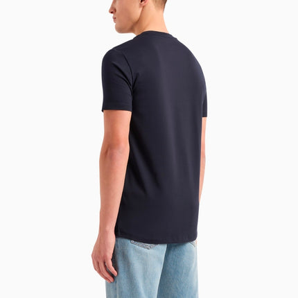 T-shirt Armani Exchange nera fit regolare
