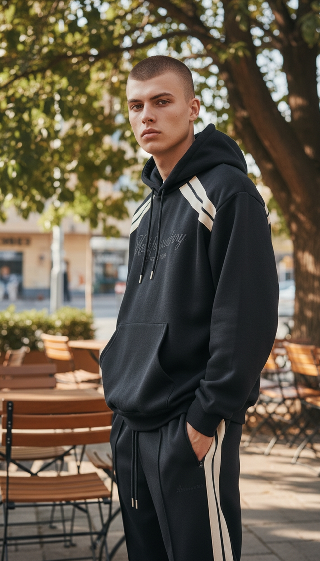 Tuta M.f.n con banda beige