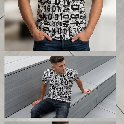 T-shirt icon tutte logate