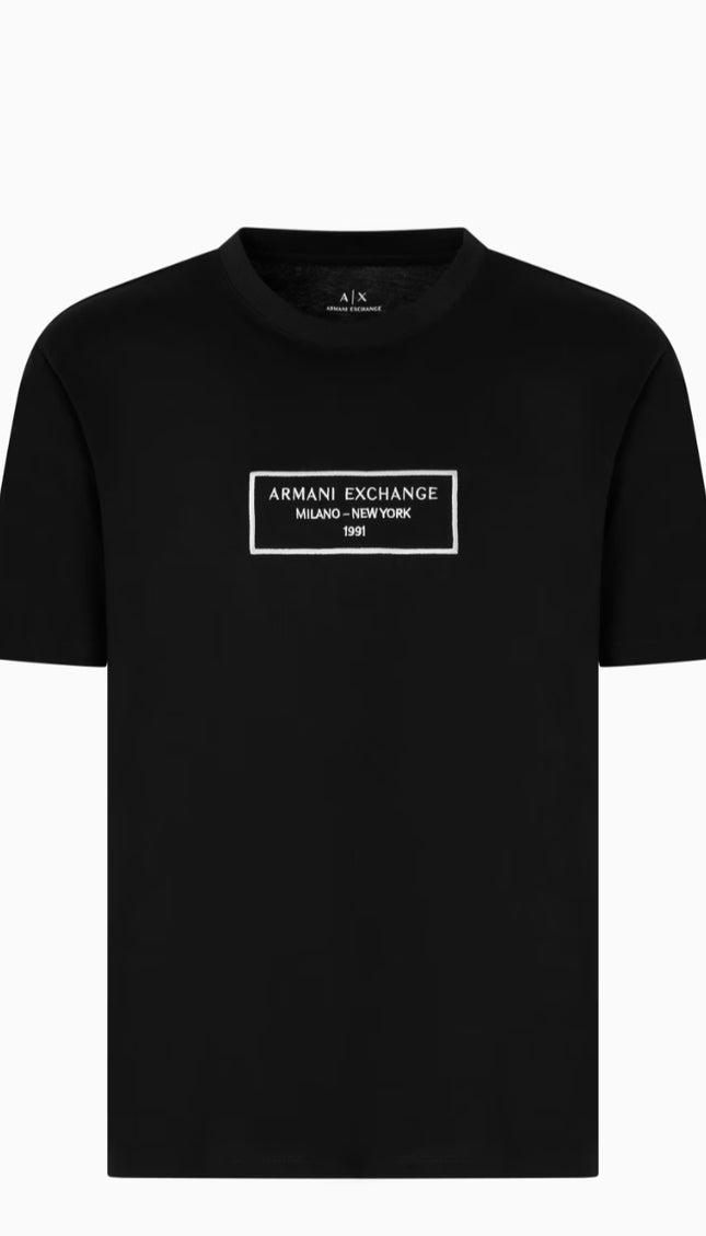 T-shirt armani Exchange nera