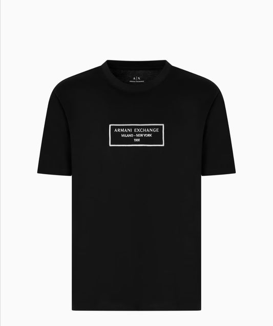 T-shirt armani Exchange nera