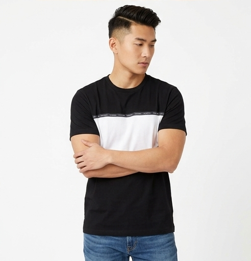 T-shirt Calvin Klein jeans nera