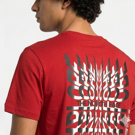 T-shirt the North face rossa
