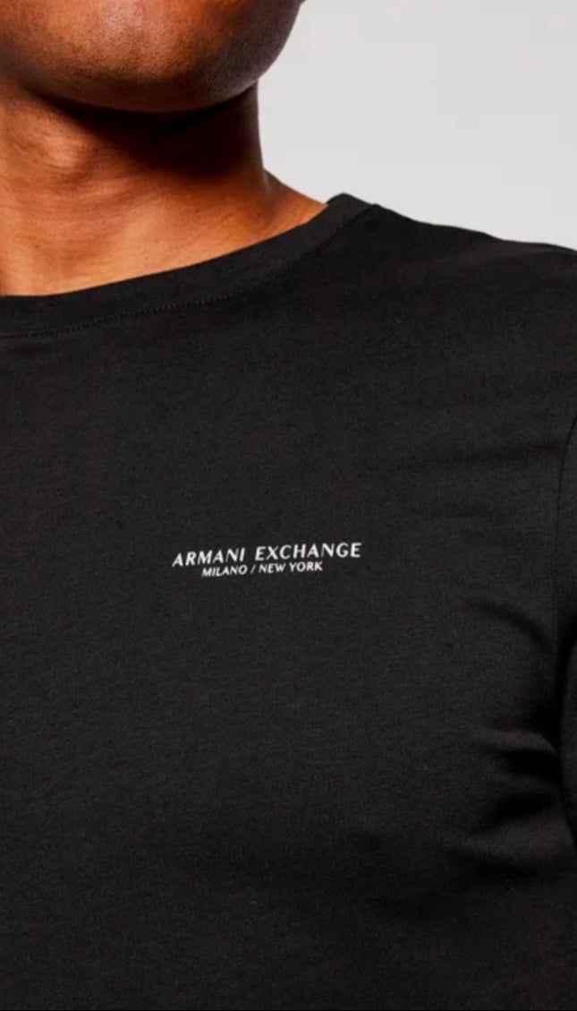 T-shirt armani Exchange nera
