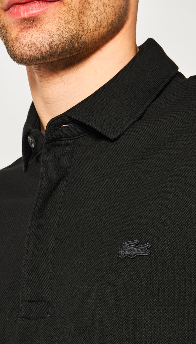 Polo lacoste nera-rossa-blu