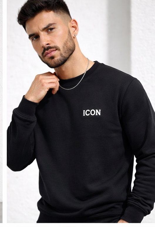 Felpa girocollo icon