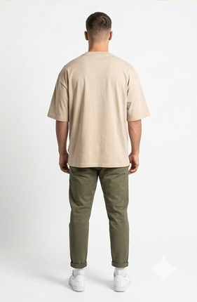 T-shirt Icon fit over size (vestibilità piu grande)