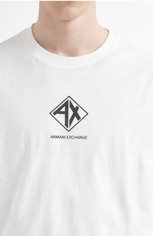 T-shirt armani Exchange bianco