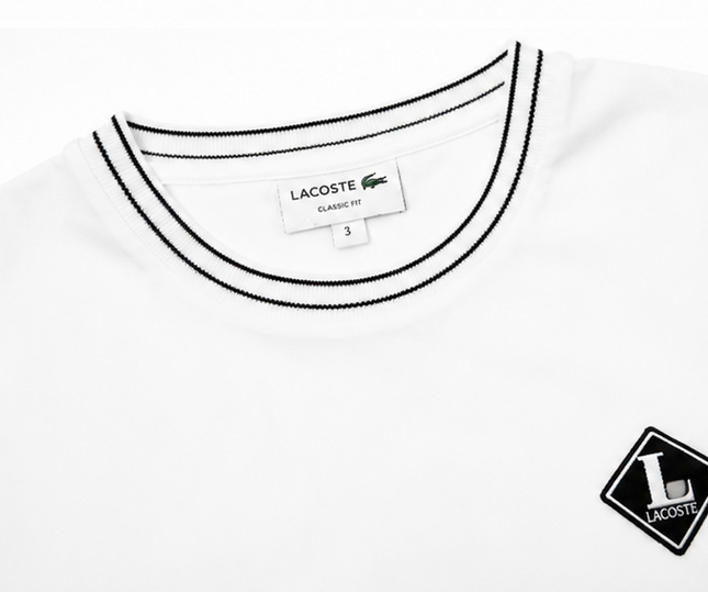 T-shirt Lacoste bianca