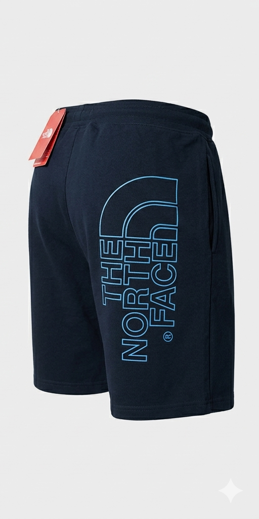 Shorts North face blu