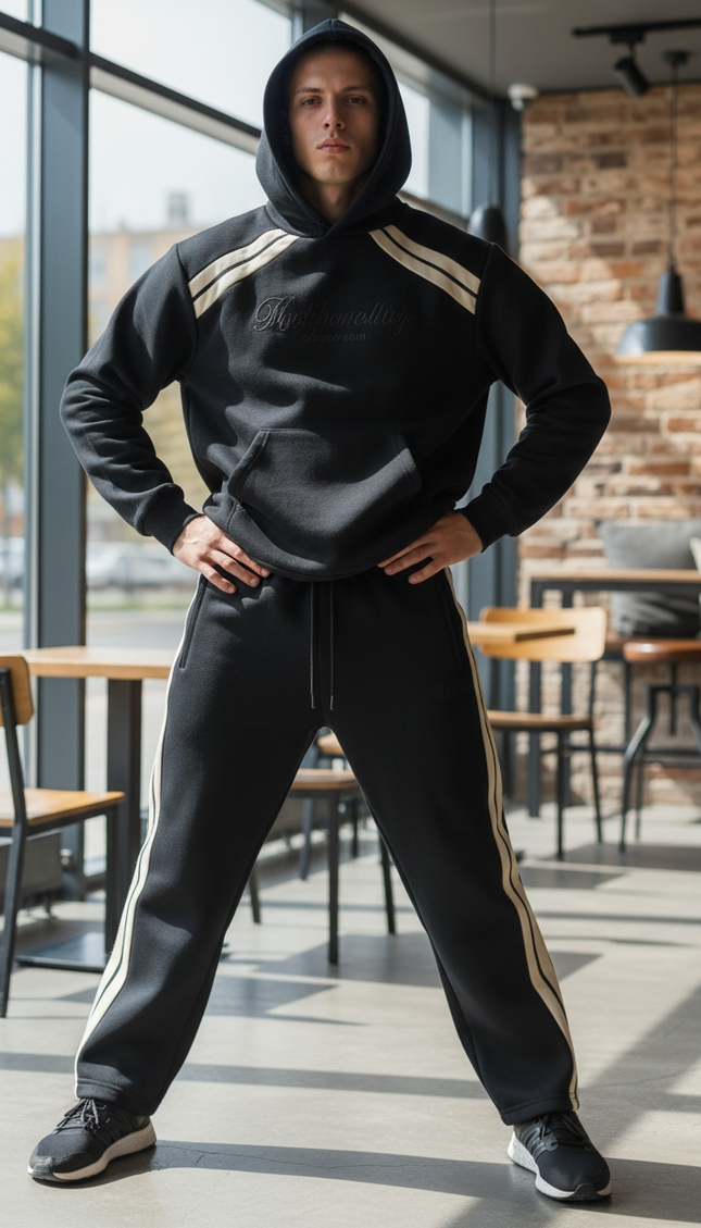 Tuta M.f.n con banda beige