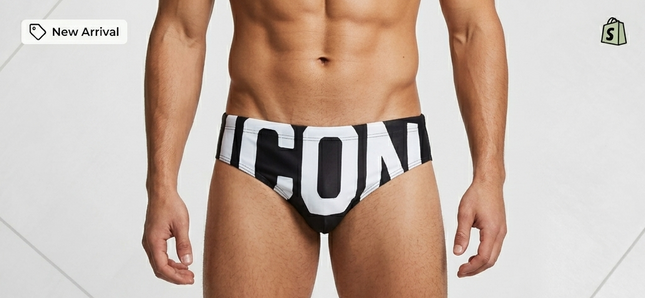 Costume da bagno icon a slip