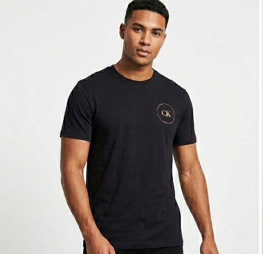 T-shirt Calvin Klein blu