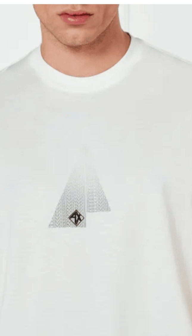 T-shirt Armani Exchange bianca