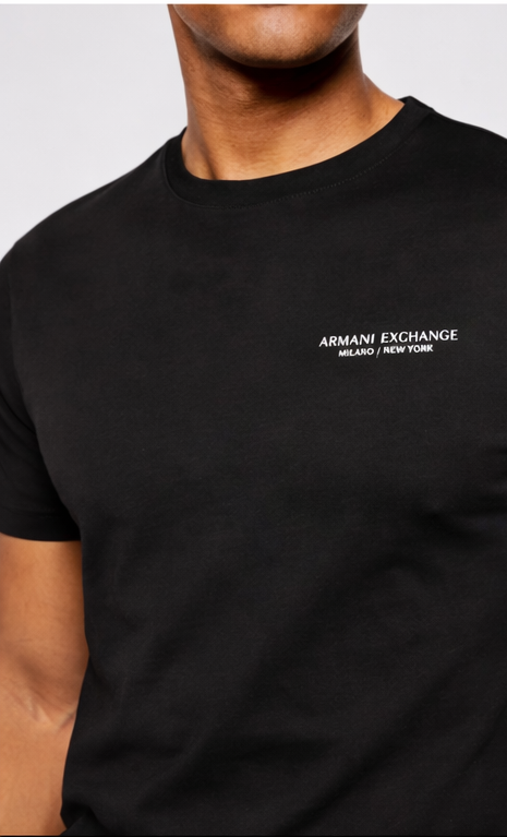 T-shirt armani Exchange nera